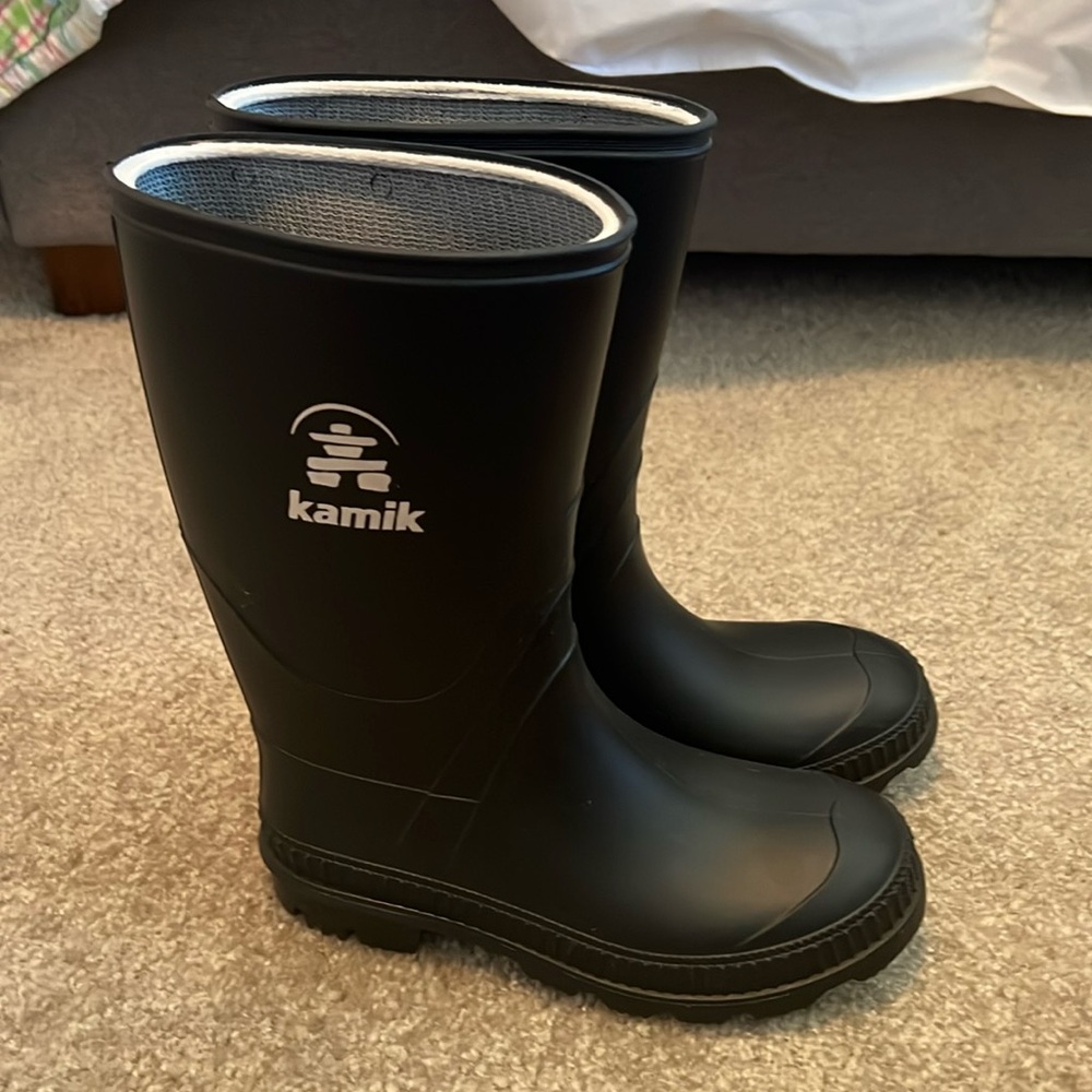 Kamik Kids Stomp rain boots NWOB